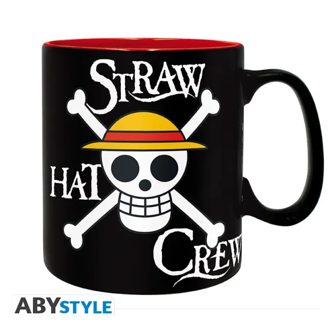 ONE PIECE - Mug - 460 ml - Luffy + Skull