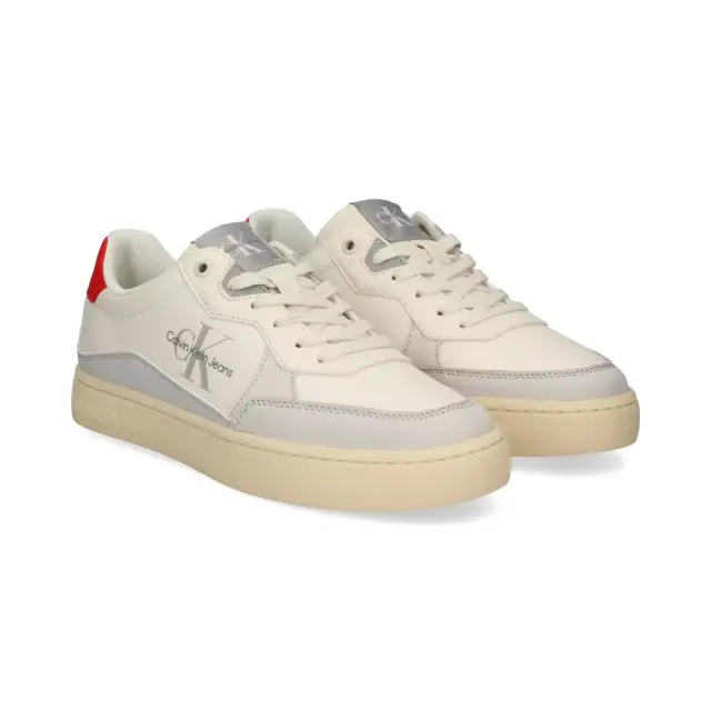 Calvin Klein - Ανδρικά Sneakers Classic Cupsole Low Lth Ml Fad YM0YM00885-0GC Λευκό - 40 2