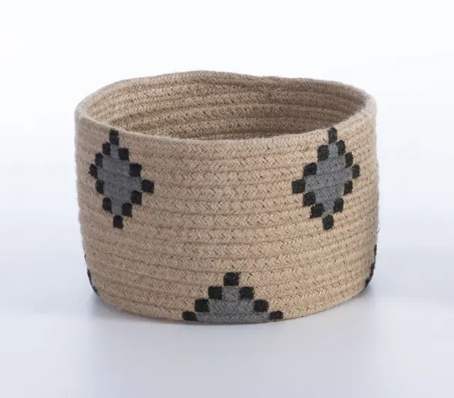 Nef-Nef Homeware Καλάθι Alemao D22x14 Natural/Grey