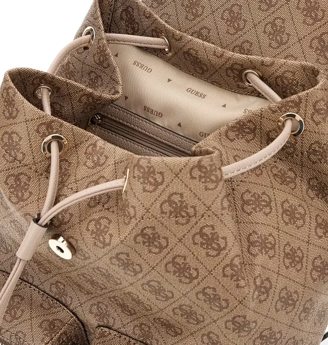 Σακίδιο GUESS Manhattan Flap HWSG7118310 Μπεζ 3