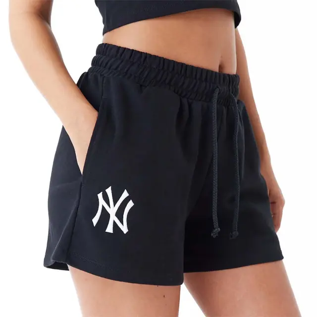 New Era Women's MLB Lifestyle New York Yankees Shorts Μαύρο 60435308 (New Era) 3