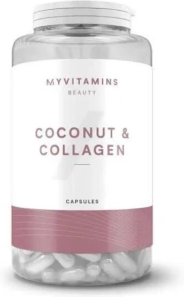 MyVitamins Beauty Coconut + Collagen με βιταμίνη C 180 Κάψουλες
