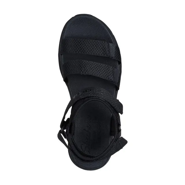 SKECHERS Relaxed Fit: D"Lux Walker - Going-Out Vibes (119828-BBK) ΓΥΝΑΙΚΕΙΑ ΑΝΑΤΟΜΙΚΑ ΠΕΔΙΛΑ ΜΑΥΡΑ - 37 2