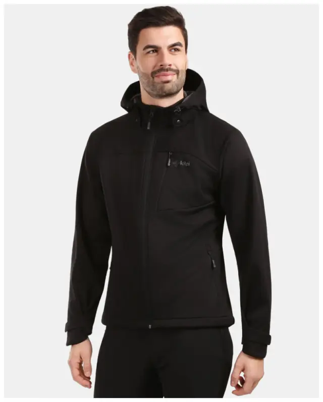 Kilpi Ontavio-M Ανδρικό Softshell Μπουφάν Black - 1M0112KI-BLK - L