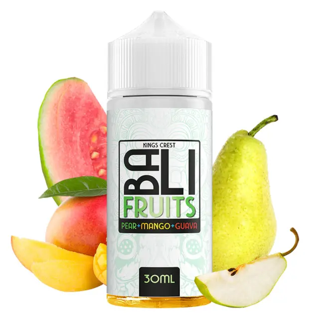 Bali Fruits Pear Mango Guava 30ml (120ml) - Kings Crest Flavorshots