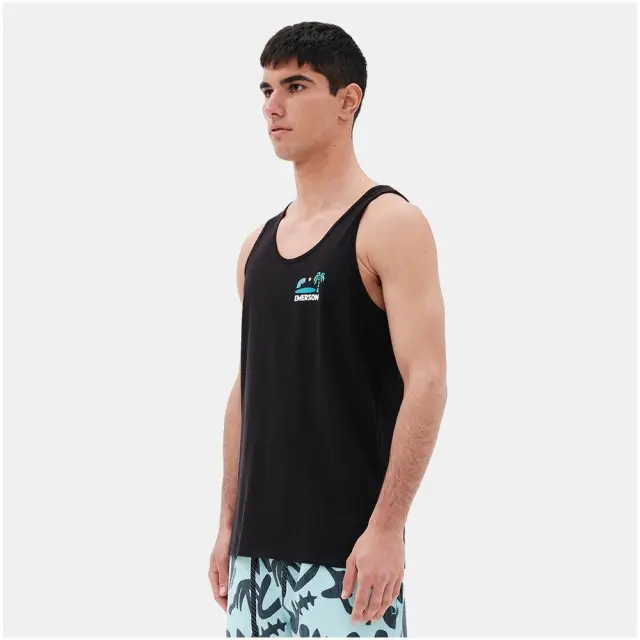 Emerson Abstract Tropical Wave (221.EM37.41-Black) - Μαύρο 3