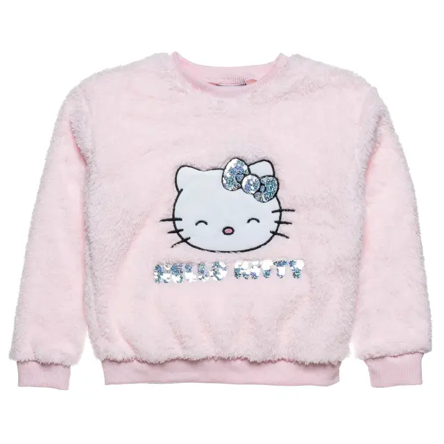 Μπλούζα Hello Kitty απο οικολογική γούνα