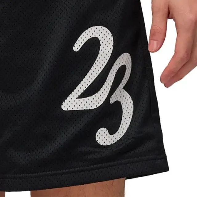 Jordan MVP Mesh Short ΠΑΙΔΙΚΗ ΒΕΡΜΟΥΔΑ (95D608-023) - Μαύρο - S 8-10 ετών 2