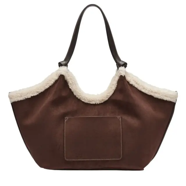 Γυναικεία Τσάντα Ώμου DKNY Paula Md Tote R63ACE49-CBE Καφέ Καφέ - One Size 3