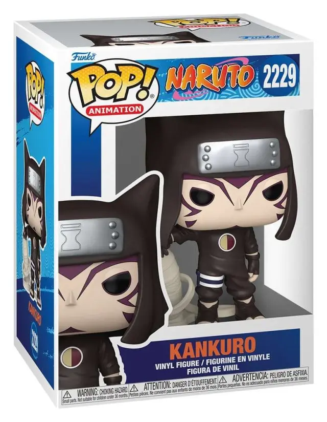 Naruto POP! Animation Vinyl Figure Kankuro 9 cm 2