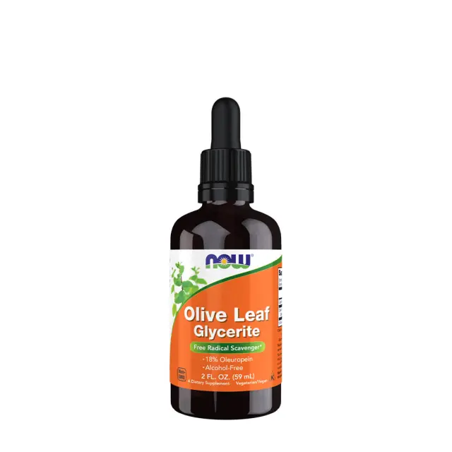Now Foods Olive Leaf Glycerite 18% Liquid
