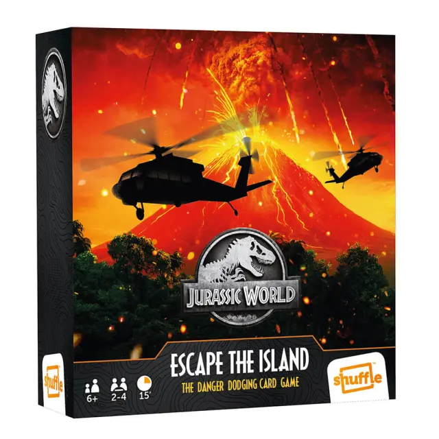 Επιτραπέζιο παιχνίδι με κάρτες Shuffle Games – Jurassic World