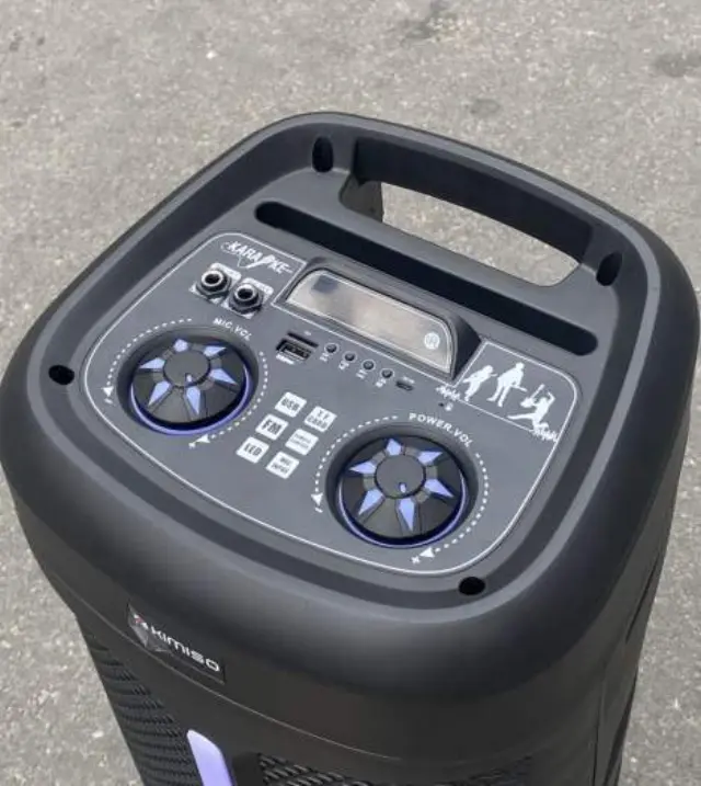 Kimiso Audio Σύστημα Karaoke σε Μαύρο Χρώμα QS-227 2