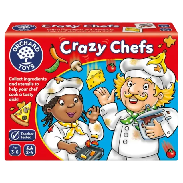 Orchard Toys Εκπαιδευτικό Επιτραπέζιο Crazy Chefs 3-6 ετών ORCH017