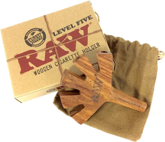 RAW Level Five Cigarette Holder - Ξύλινη Πίπα Πέντε Τσιγάρων