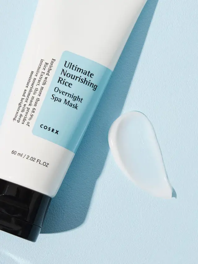 COSRX Μάσκα Νύχτας/ Ενυδατική Κρέμα Νύχτας Ultimate Nourishing Rice Overnight Spa Mask 60ml 3