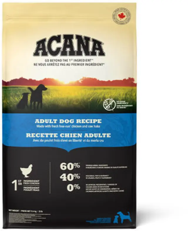 Acana Adult Dog για Ενήλικους Σκύλους 11,4kg