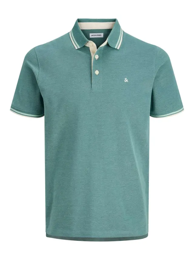JJEPAULOS POLO SS NOOS Atlantic Deep