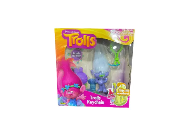 Giochi Preziosi Trolls Μεσαία φιγούρα μπρελόκ Guy Diamond TRL13110 2