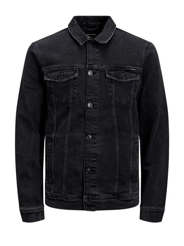 JJIALVIN JJJACKET AKM 015 NOOS Black Denim - S