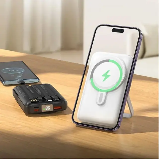 Hoco J135 Rico MagSafe Power Bank 10000mAh 22.5W Μαύρο 2