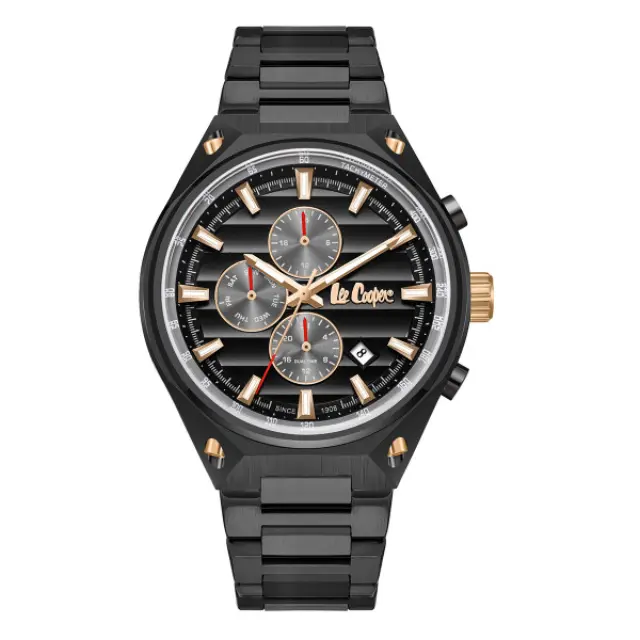 Lee Cooper, Men's Watch, Black Metallic Bracelet LC08026.060