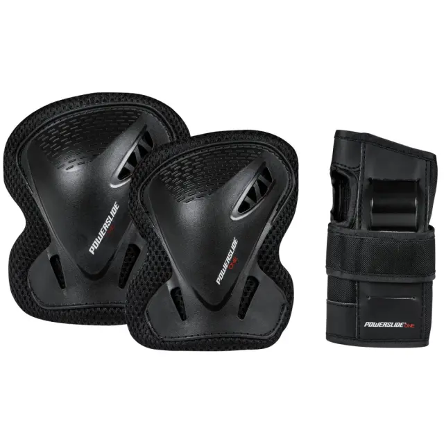 POWERSLIDE Basic One Adult Προστατευτικά Black Μαύρο - XL