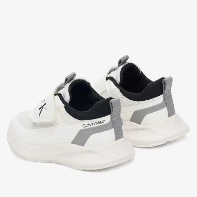 Παιδικά Sneakers Calvin Klein Αγόρι V1X9-83308-1843 X002 White/black (20-29) Άσπρο - 20 3