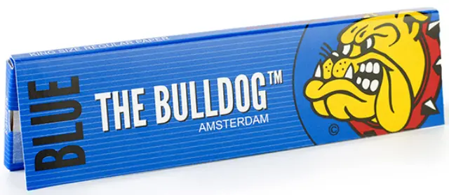 The Bulldog Χαρτάκια - Μπλε 32φ. - King Size