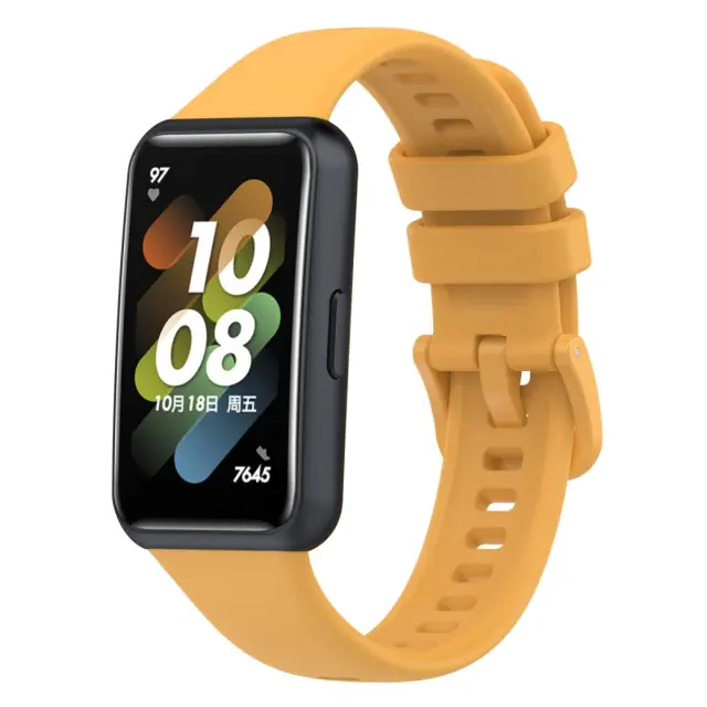 Λουράκι Σιλικόνης για Huawei Band 7-Orange OEM