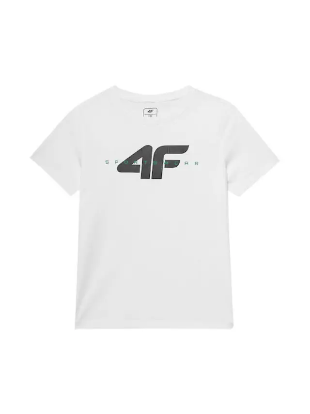 4F White T-shirt 4FJWSS24TTSHM1113-10S - 146