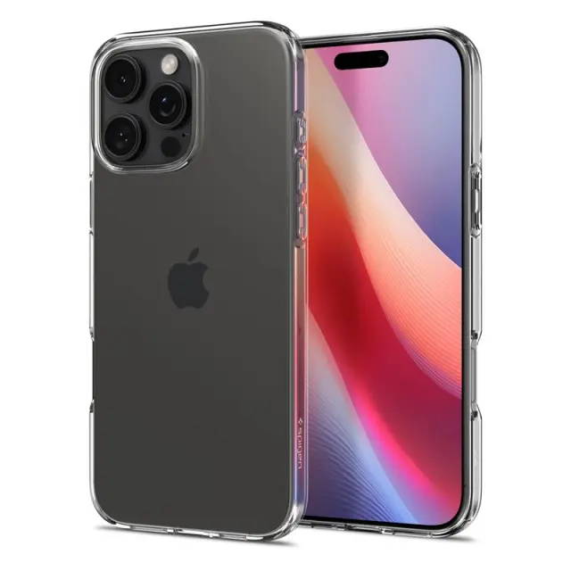 Spigen Crystal Flex, crystal clear - iPhone 16 Pro