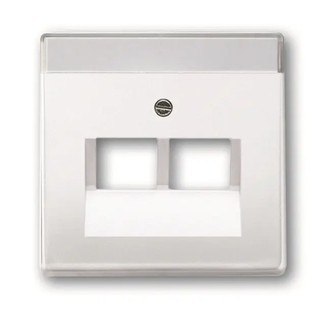 1803-02-84 CoverPlates (partly incl. Insert) future®, Busch-axcent®, solo®; carat® Studio white