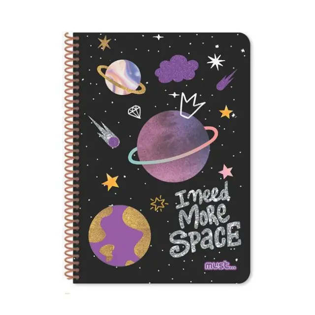 Must Τετράδιο Σπιράλ Cute 17x25 3 θέματα (000584465) 3