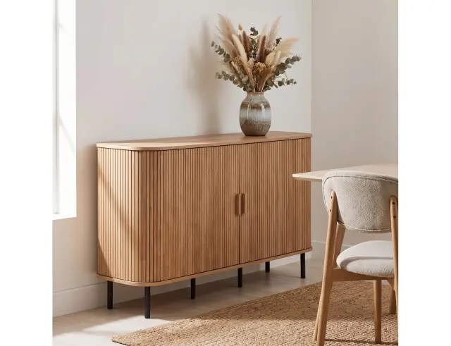 Μπουφές Colva Atmosphera με 6 ράφια και διαστάσεις 140x40x80.5cm - Απόχρωση Ξύλου 184927