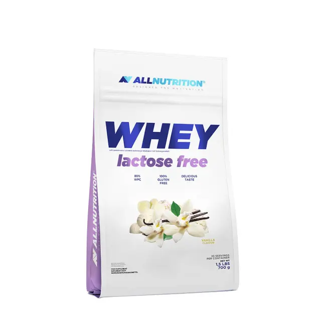 ALLNUTRITION Whey Lactose Free Vanilla, 700 g