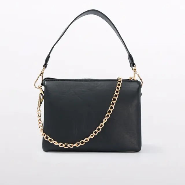 Mini 2 έως 10 ετών Τσάντα λογότυπο μαύρο - One Size 3