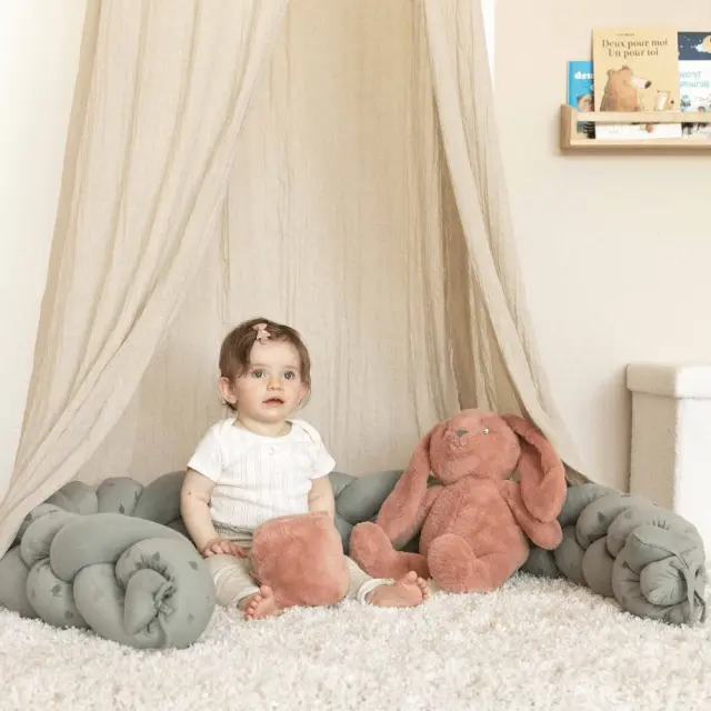 Λούτρινο Κουνελάκι 45cm - HONEY & HOP - Trois Kilos Sept Baby Oliver