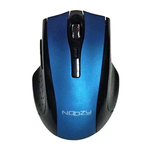 Ασύρματο Ποντίκι Noozy SW-16 USB 6D 2.4GHz με 6 Πλήκτρα και 1600DPI Μαύρο-Μπλε 3