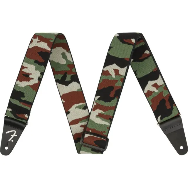 Fender WeighLess Camo 2" Ζώνη Κιθάρας - Μπάσου Woodland