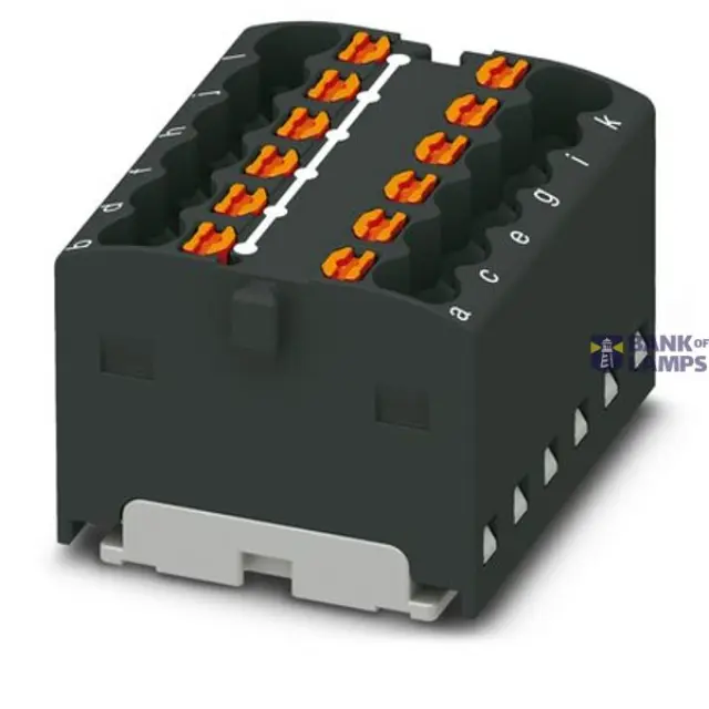 PTFIX 12X1,5 BK - Distribution block