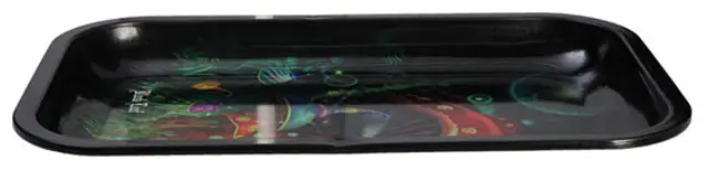 Black Leaf Rolling Tray Δίσκος Mushroom Small (17x27cm) 2