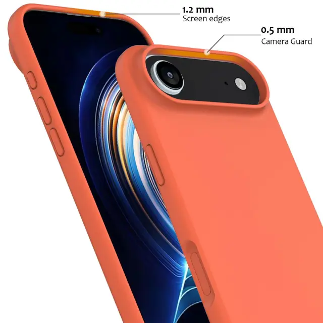 MagSafe Θήκη για iPhone 17 Air-Gold Orange OEM 2
