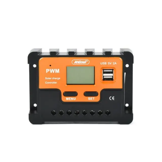 Andowl Q-KZ001 Ρυθμιστής Φόρτισης PWM 12V/24V 15A - Solar charge controller 075504 2