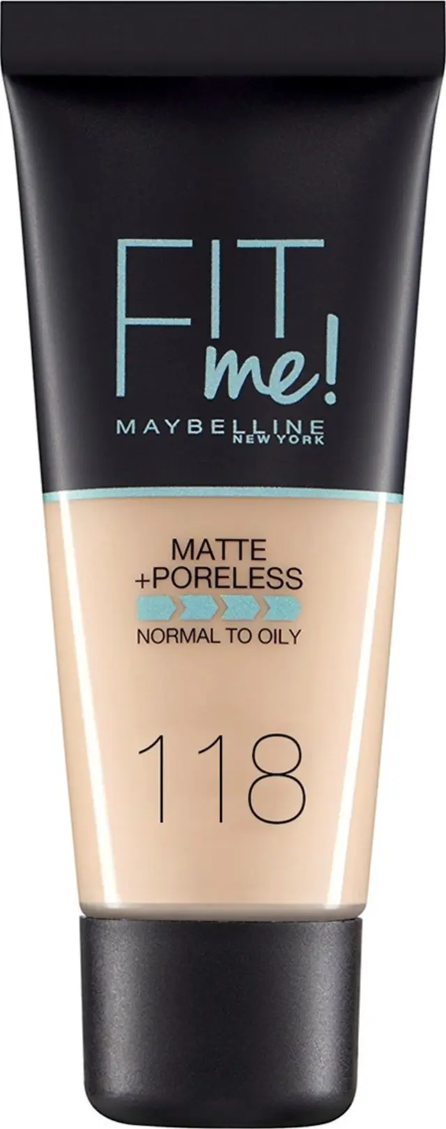 Maybelline Fit Me Matte & Poreless Foundation 118 Nude 30ml 30ml