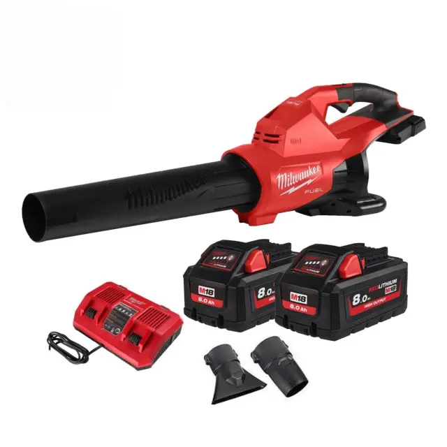 Milwaukee 4933499229 - Φυσητήρας Μπαταρίας Βαρέως Τύπου M18 F2BL-802 FUEL MW με 2 Μπαταρίες 8Ah FORGE (2x8Ah) και Φορτιστή