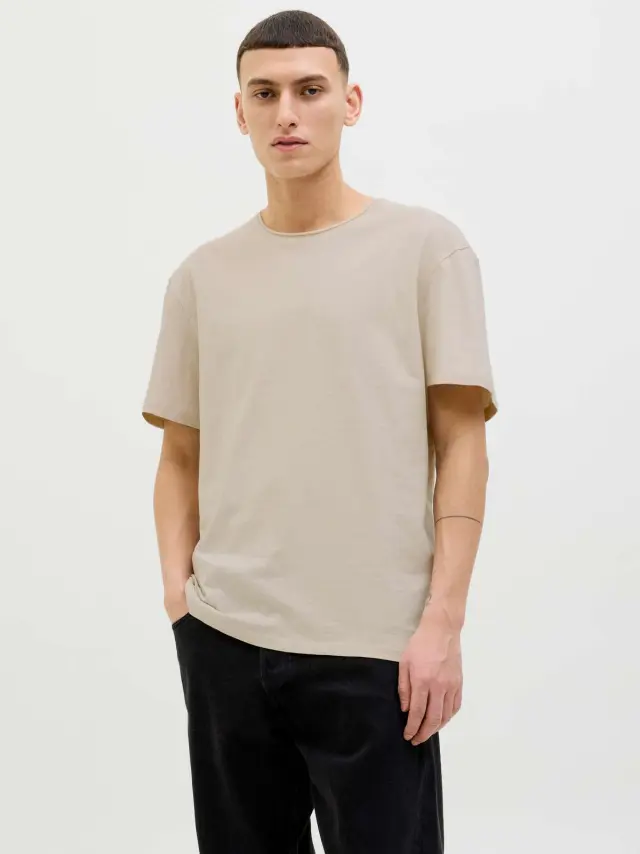 JJESUMMER TEE SS O-NECK NOOS Moonbeam 2