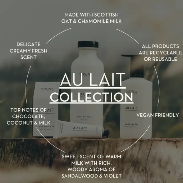 The Scottish Fine Soaps Au Lait Body Butter Κρέμα Σώματος 200ml 2