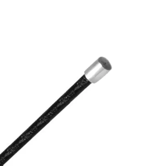 Ακροδέκτης Καπάκι για Τελείωμα - 3x4mm - Εσωτ.Διαμ. Ø2.2mm - 999° Silver Antique Plated - 18τεμ