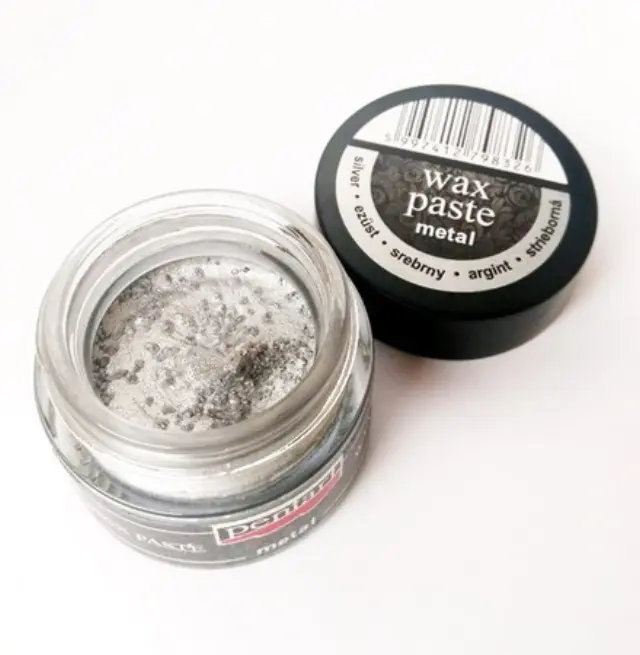Πατίνα Wax paste Metallic 20ml Pentart - Silver